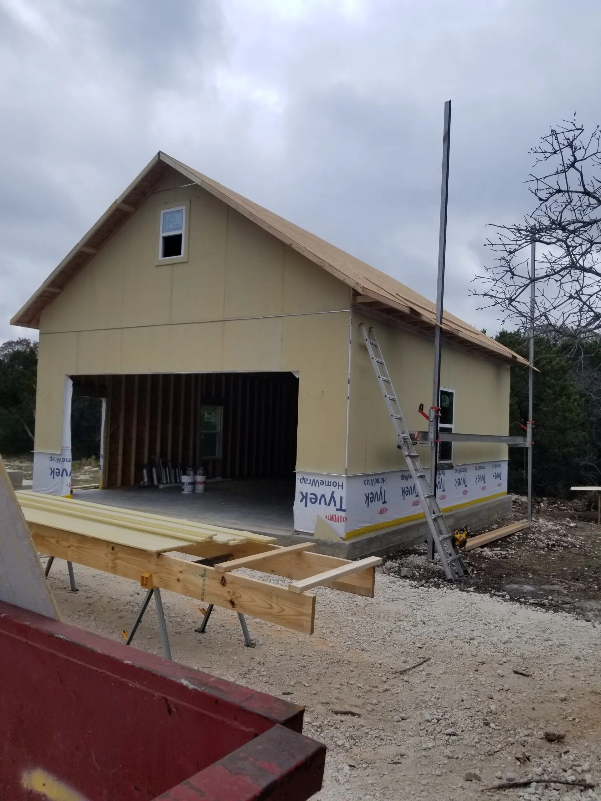 Saddle Mountain Detached Garage - HCBR Texas