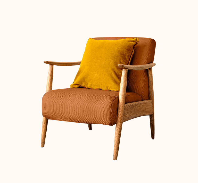 Armchair and Pillow