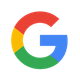 Multicolored capital letter G logo with red, blue, green, and yellow segments.