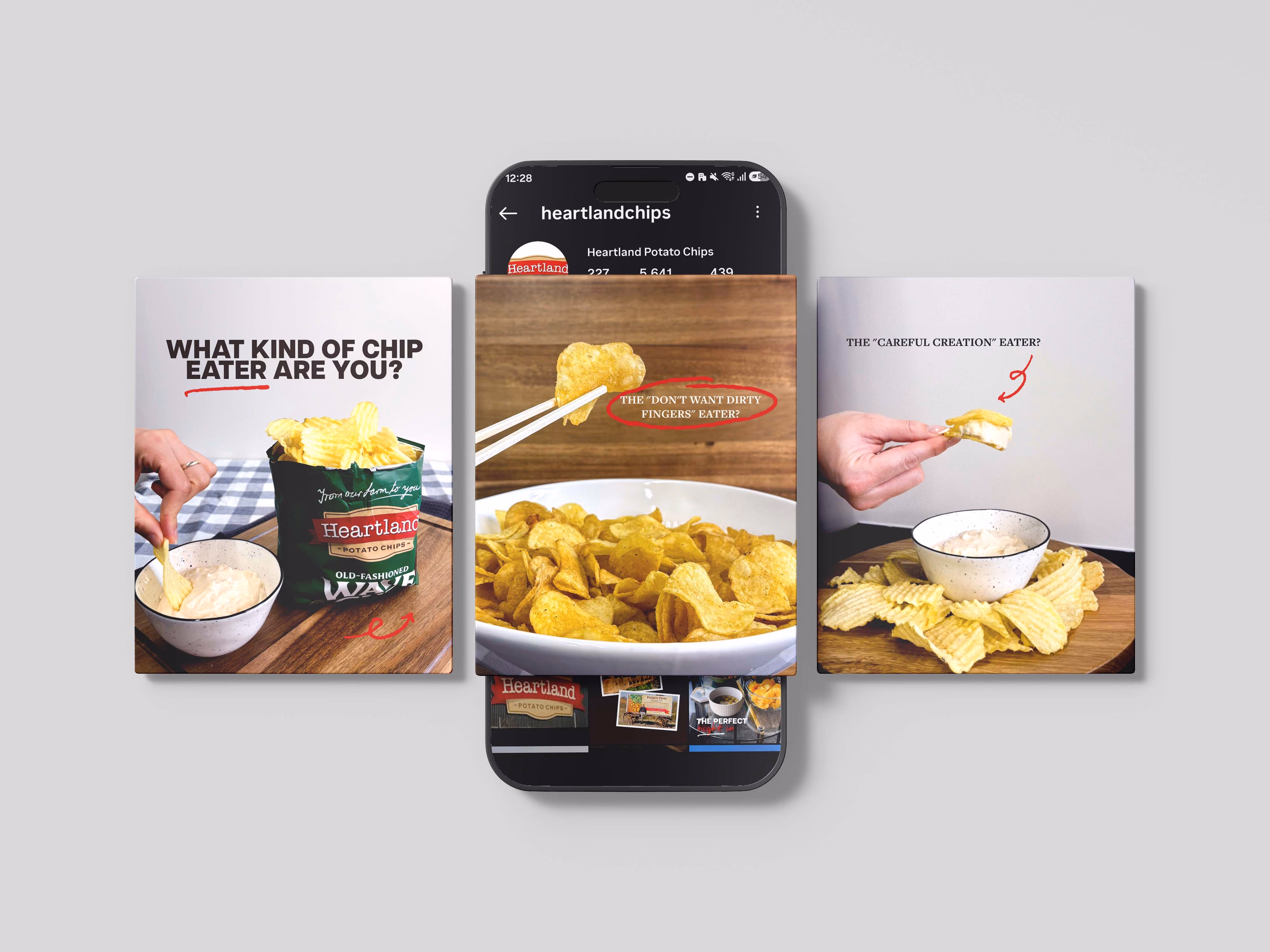 Heartland Potato Chips Instagram management by Scooch Marketing South Canterbury