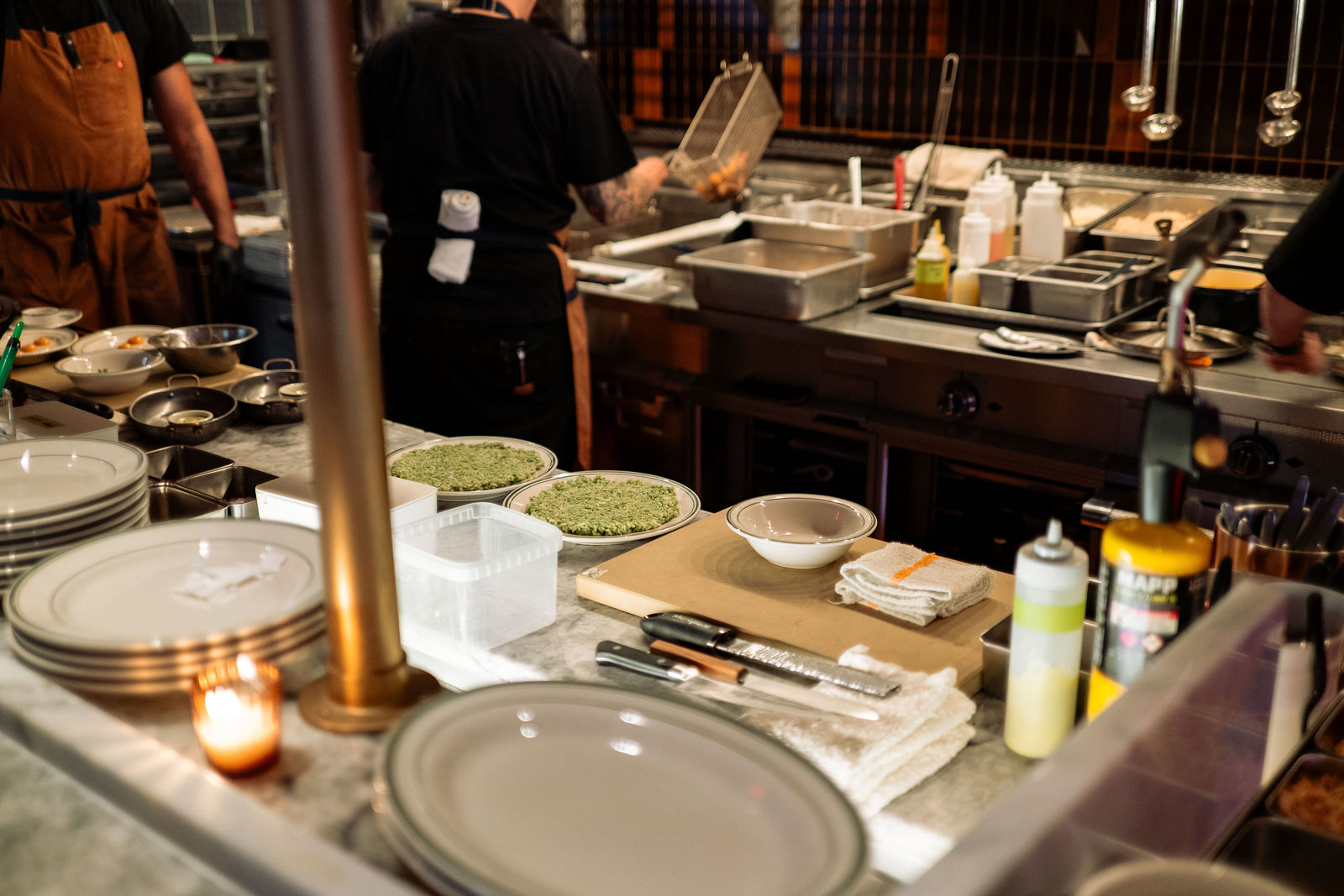 Kitchen service underway at CANA in Adams Morgan