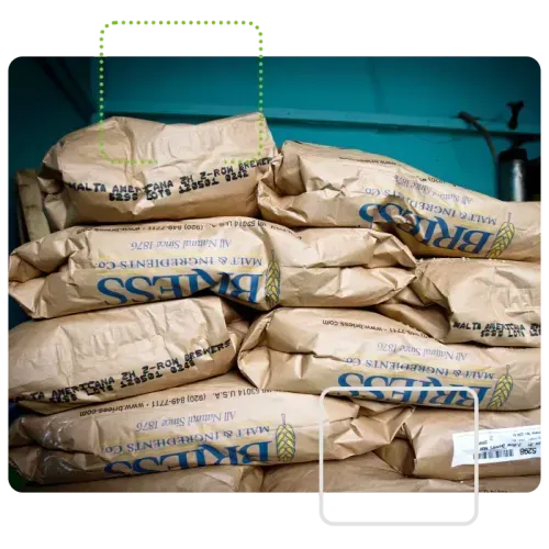 Commercial supply of flour
