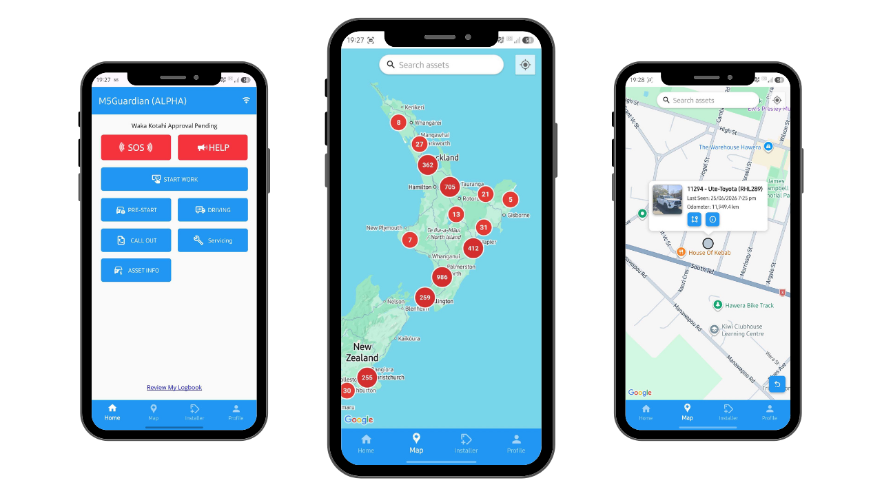 Guardian tracking app