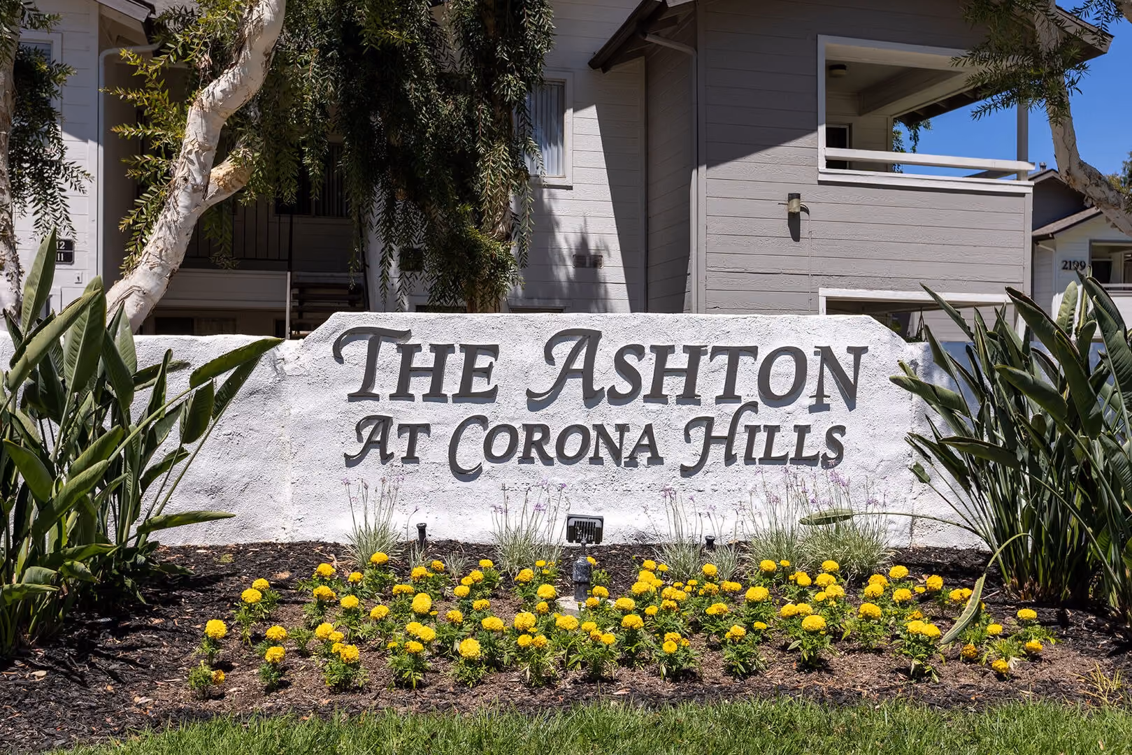 Property exterior sign