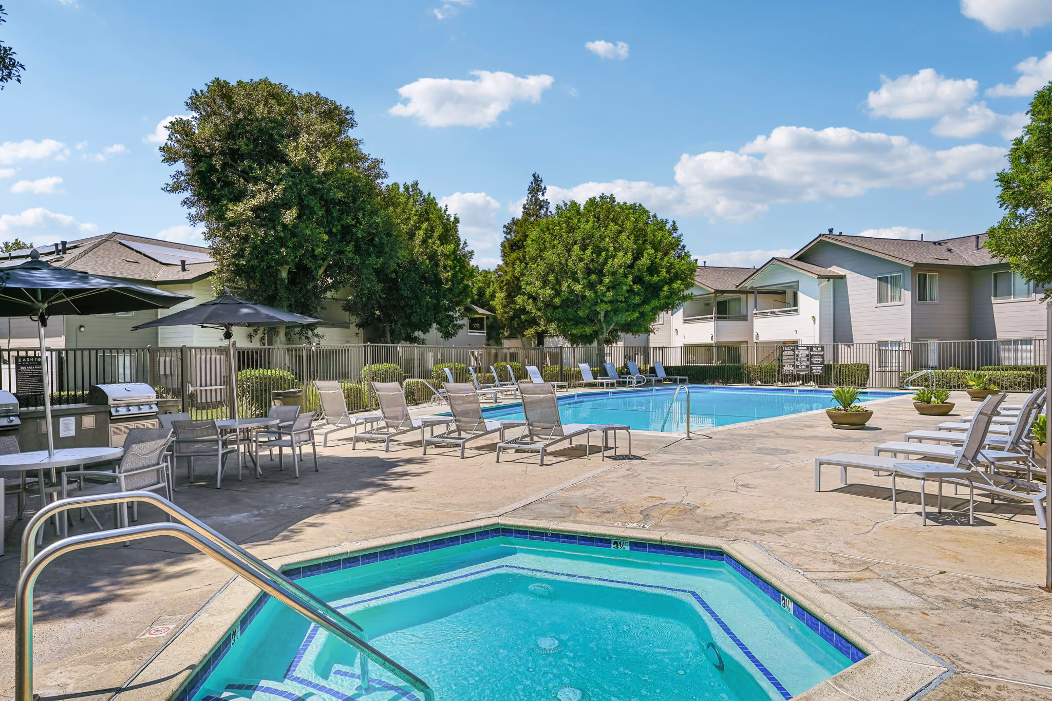 Pool area