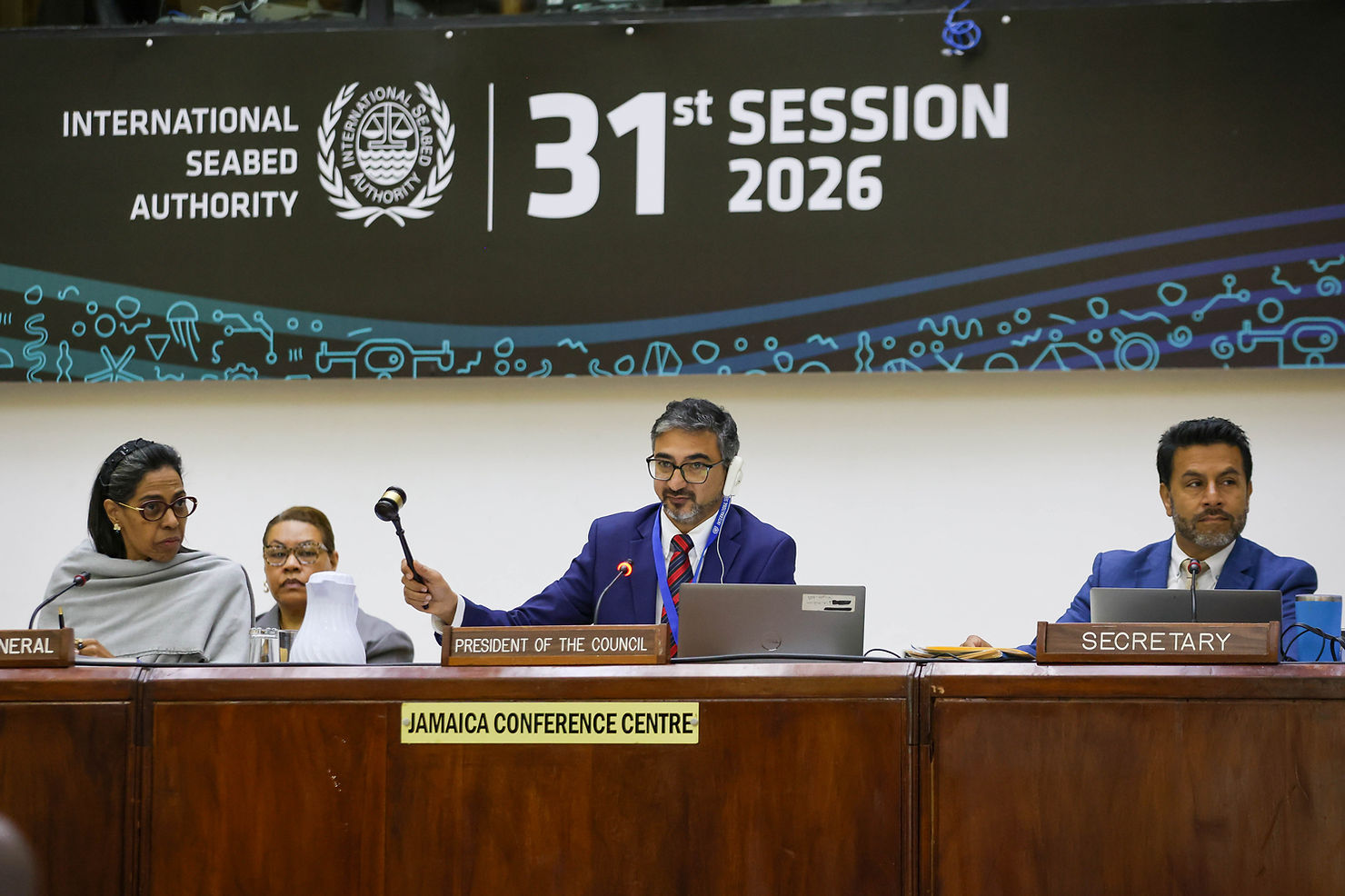 Secretary-General of the ISA and President of the Council | Photo by IISD/ENB - Anastasia Rodopoulou