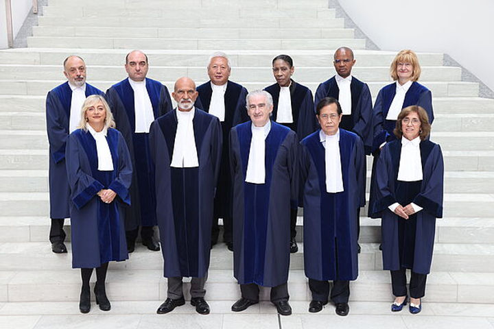 The Judges of the Seabed Disputes Chamber | Photo courtesy of the website of the International Tribunal for the Law of the Sea