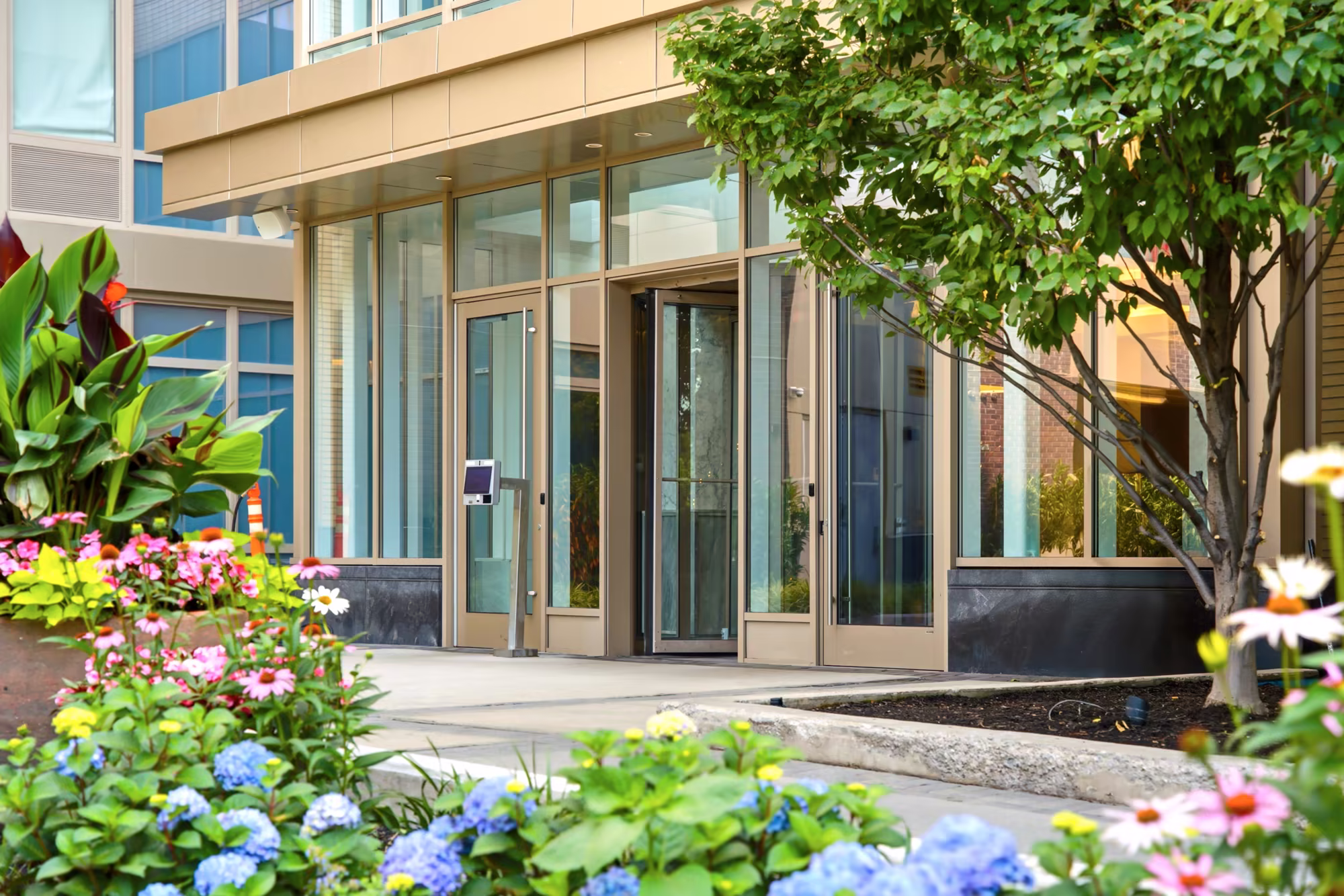 Outdoor entrance