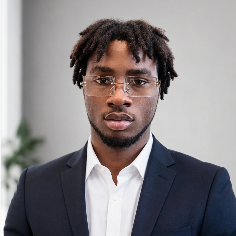 Trésor W., étudiant en Bachelor 3 à l'ISTEC