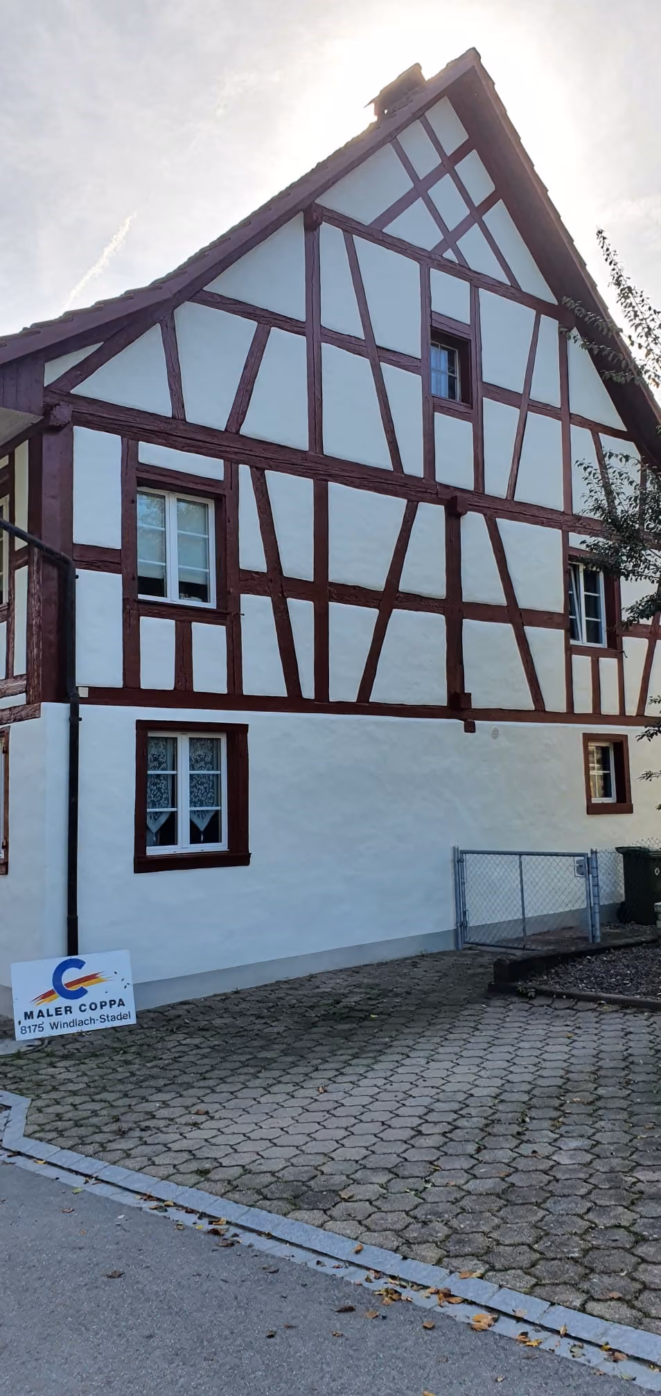 Fassadensanierung Riegelhaus in Weiach
