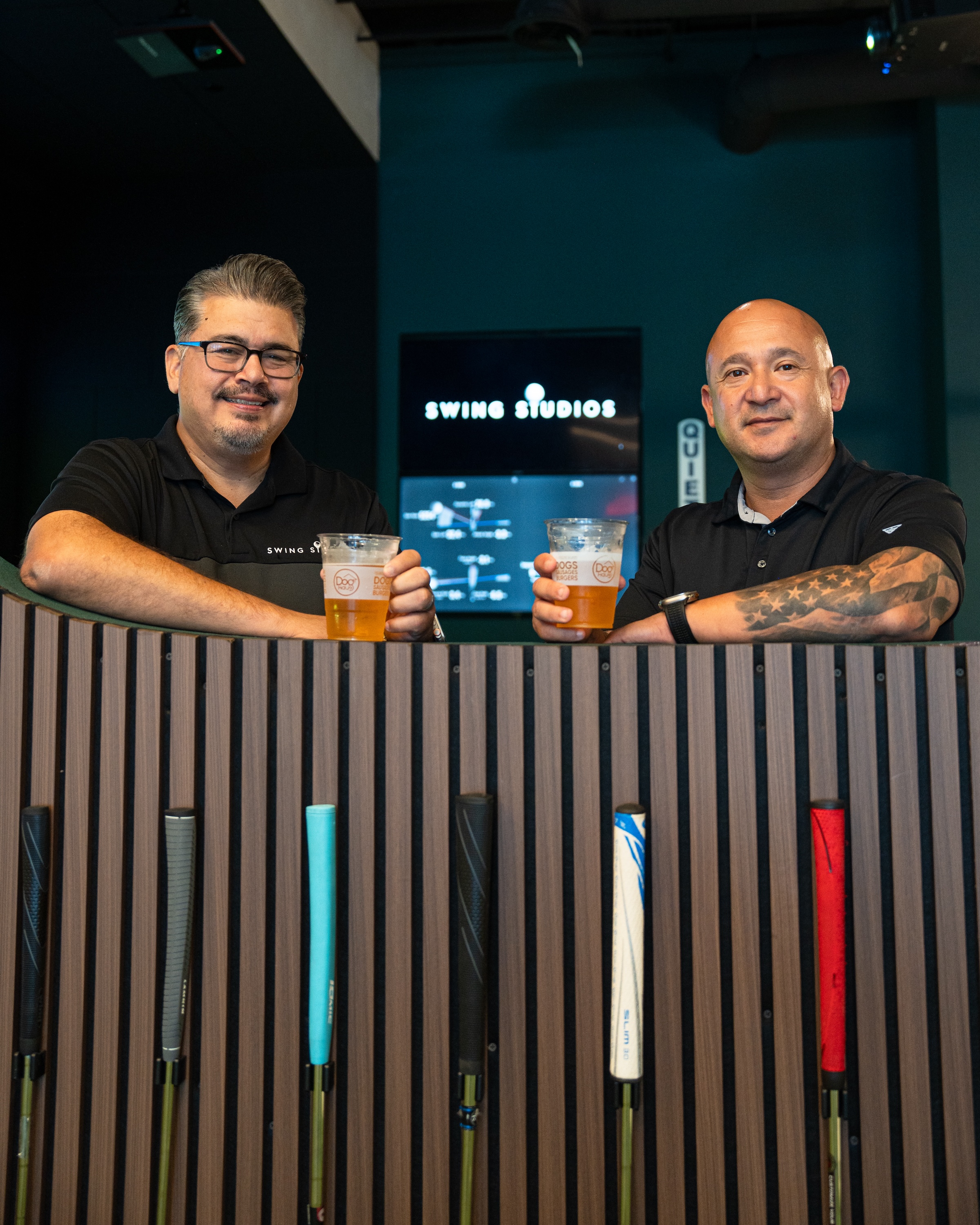 Rick and Rich, founders of Swing Studios