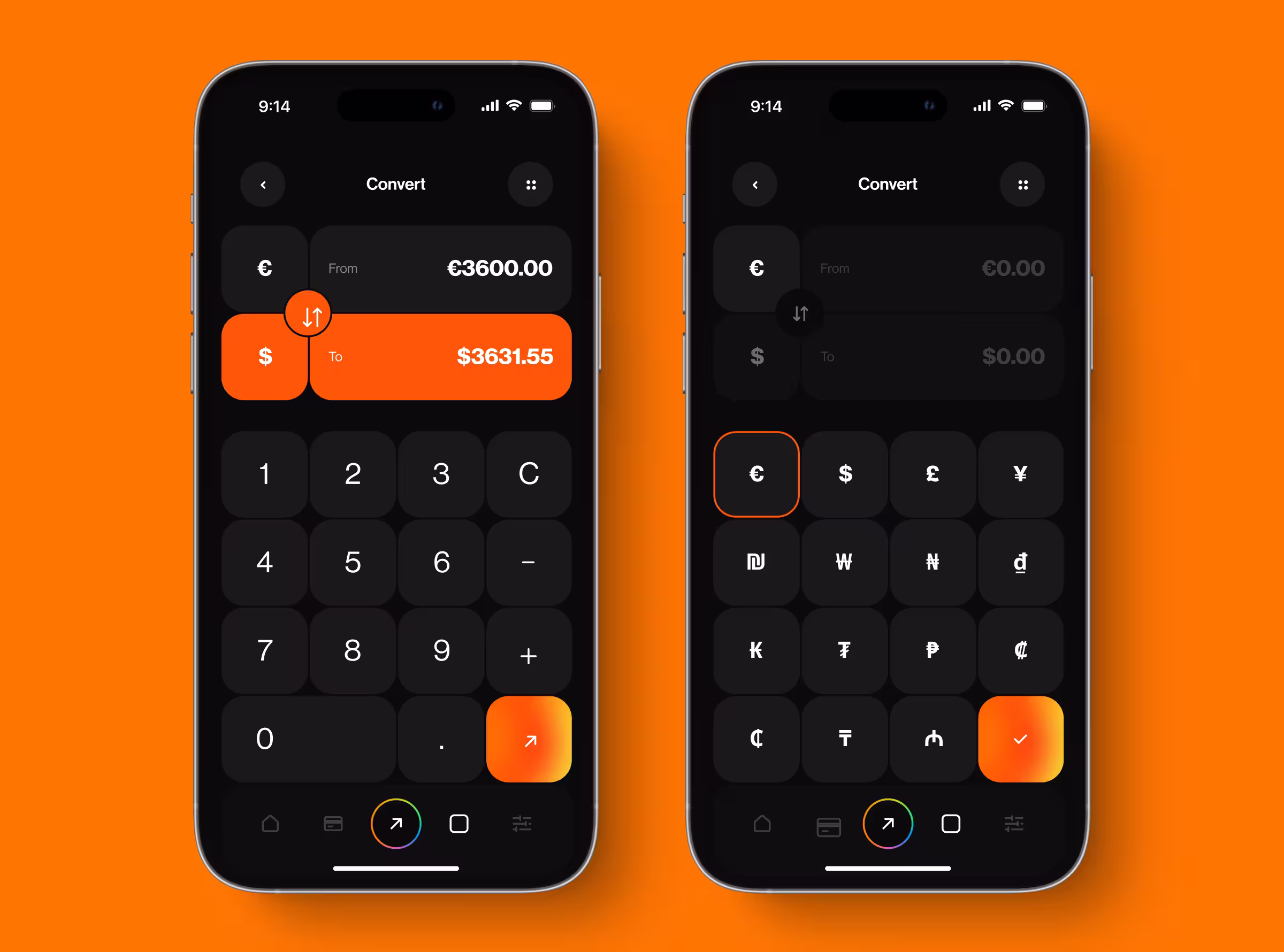 Data personalisation for financial app