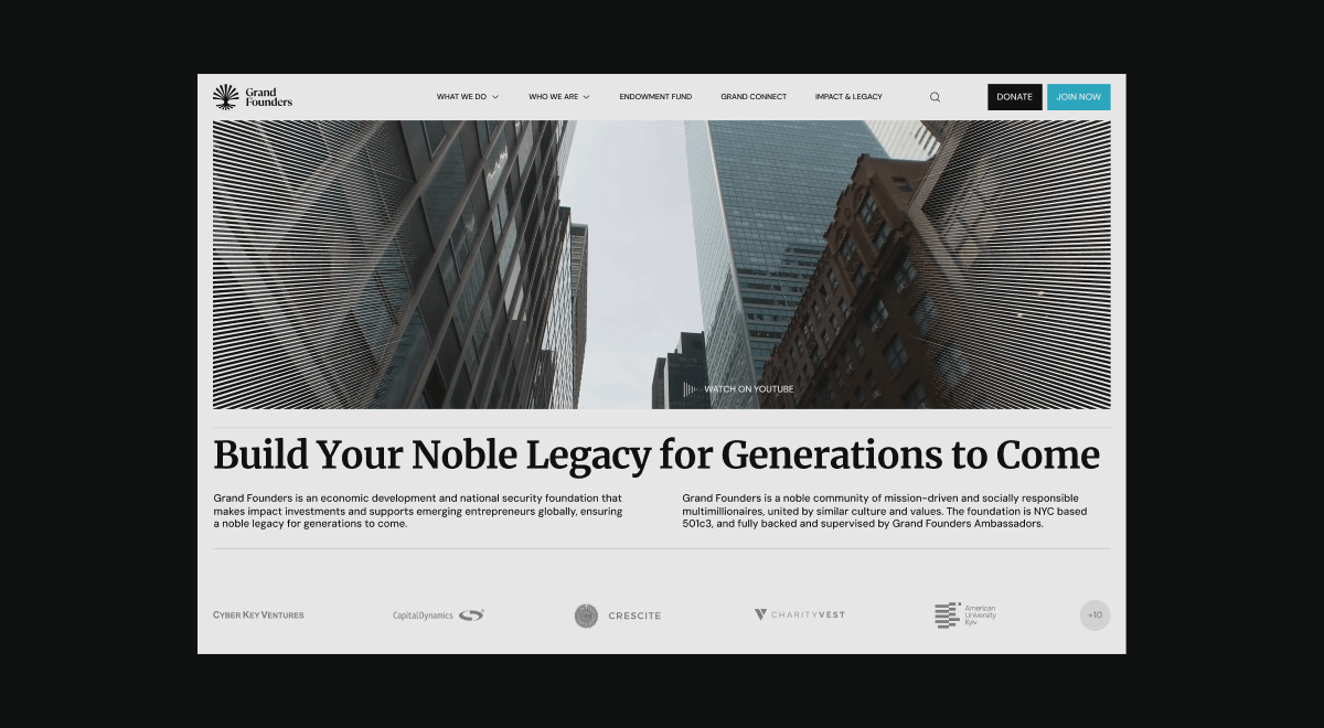grand founders homepage 