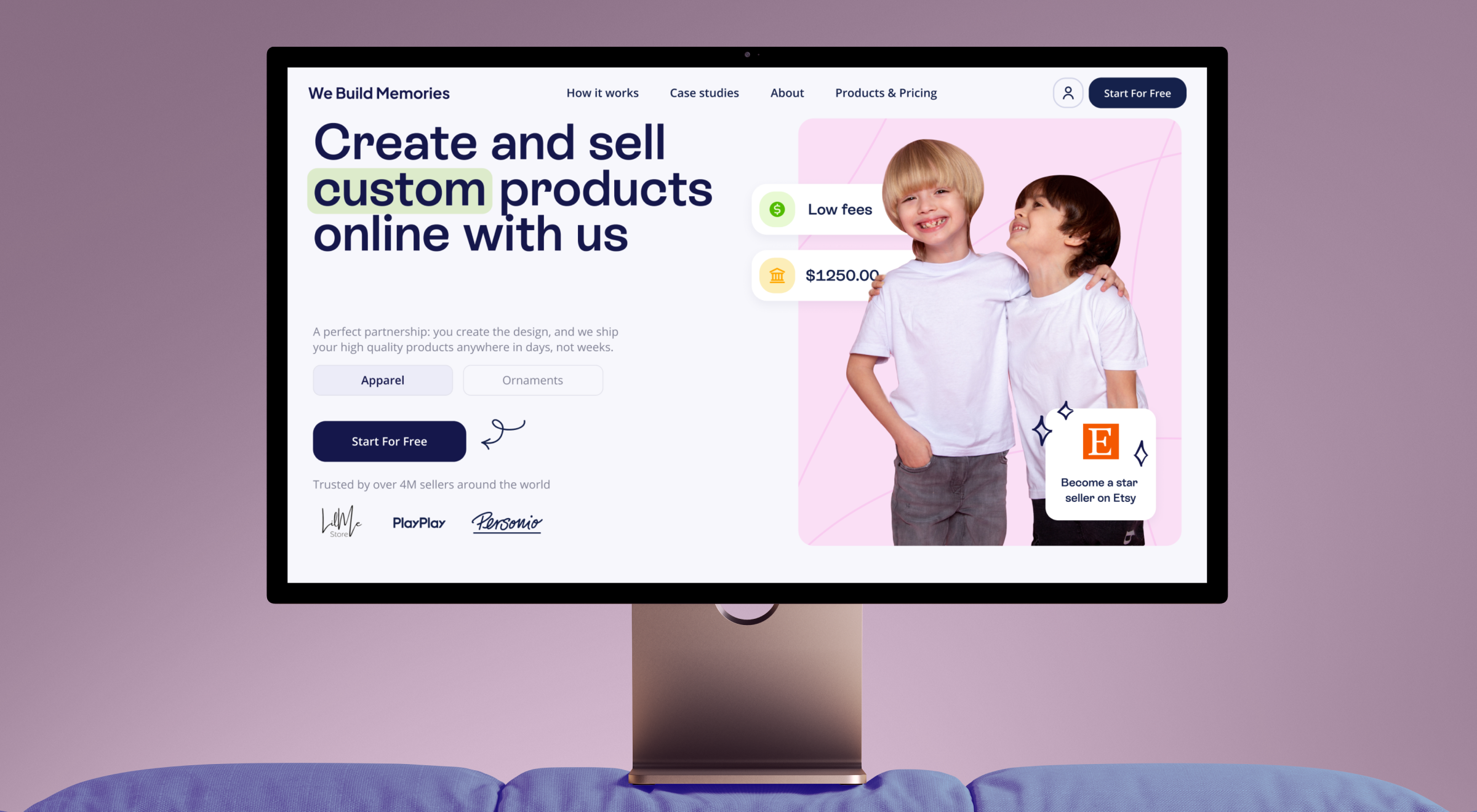 We Build Memories (B2B e-commerce)