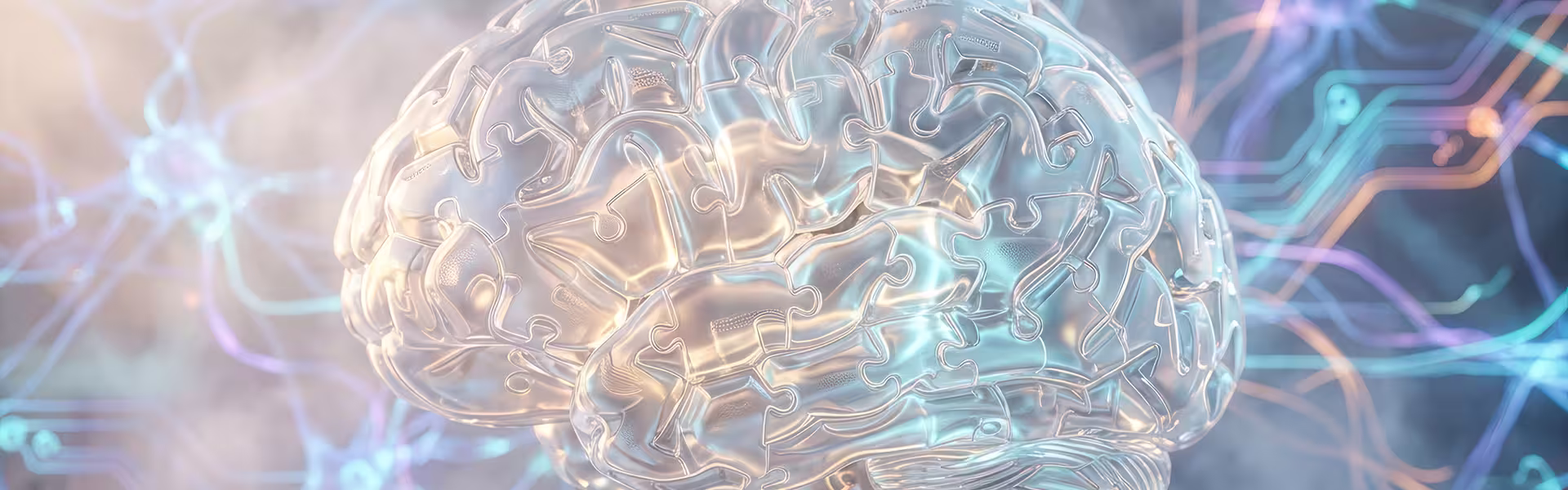 A conceptual AI visualization illustrating the connection between human reasoning and machine intelligence, setting the stage for discussions around AI product design, user trust, and intelligent systems.