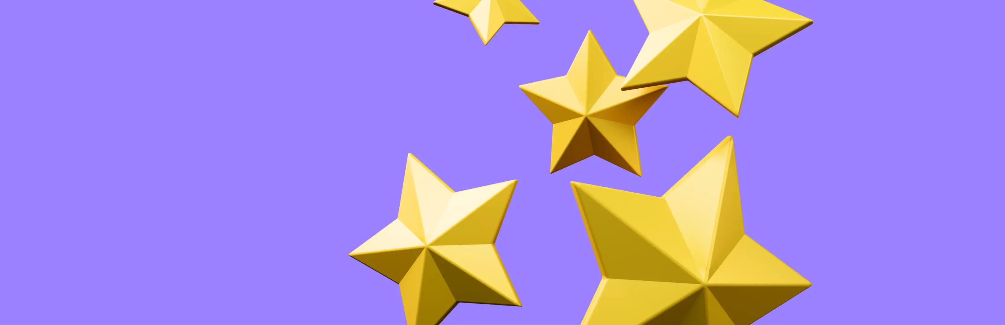 A few stars are falling by each other