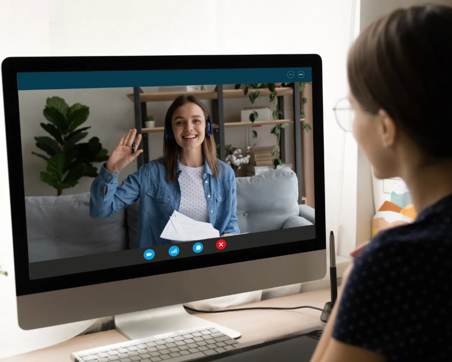 Séance de mentorat en neuromarketing en visioconférence