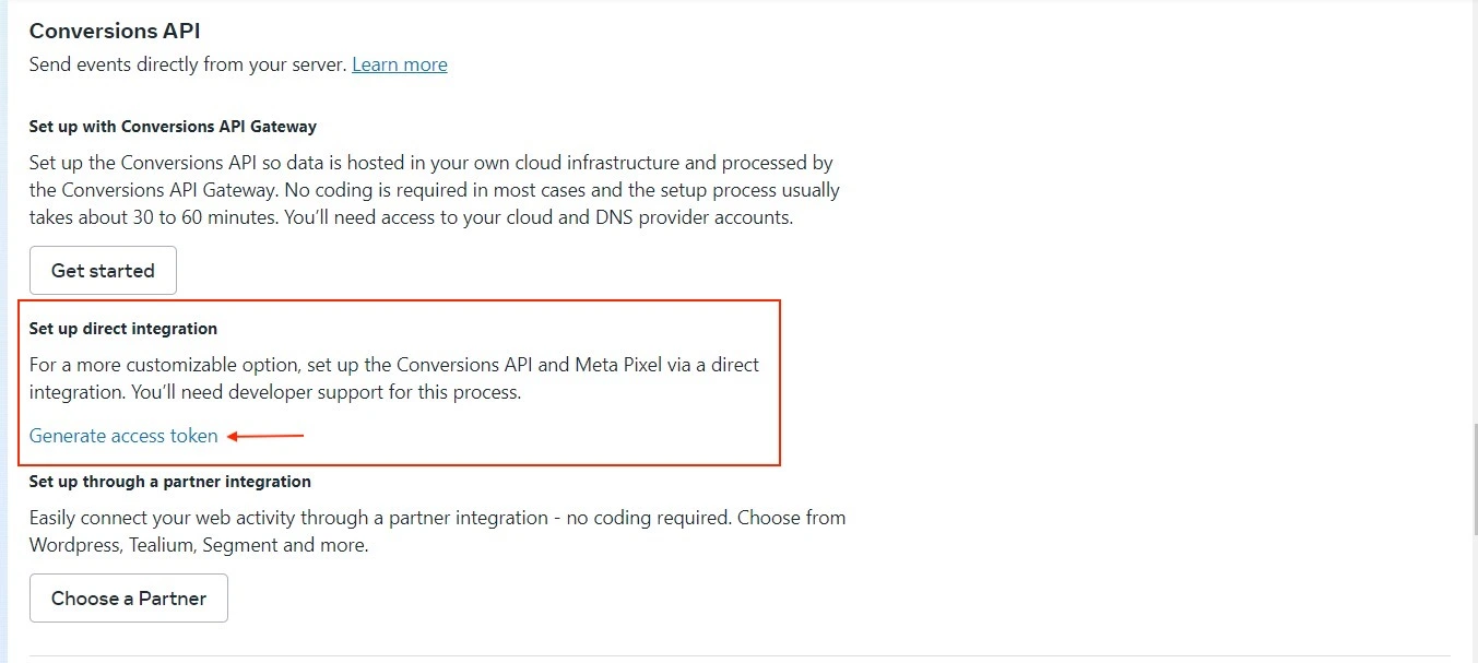 How to Integrate Facebook Conversion API on ClickFlare Conversion API direct integration