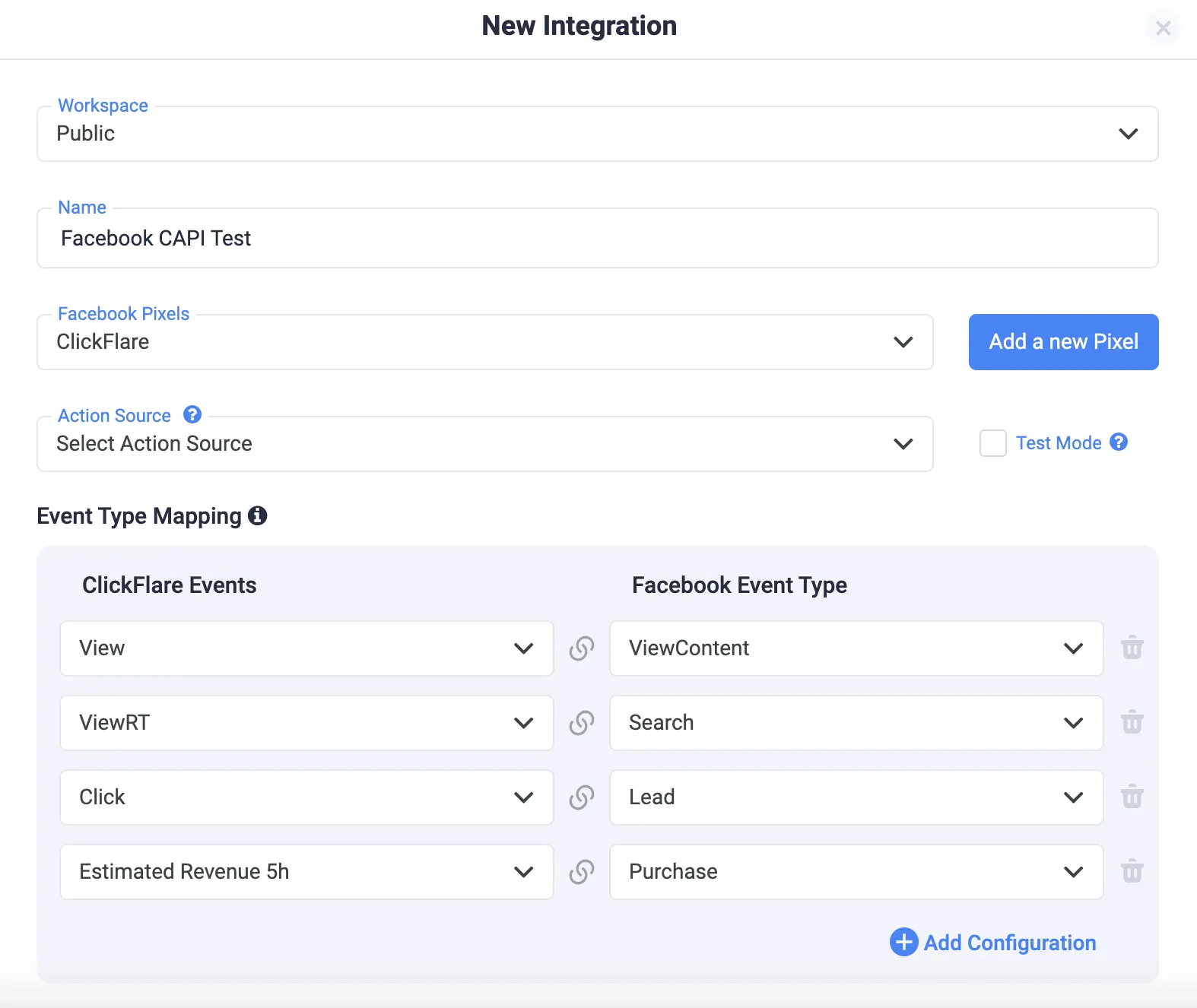 How to Track Tonic Search Arbitrage Campaigns With ClickFlare (adding the facebook conversion api integration)