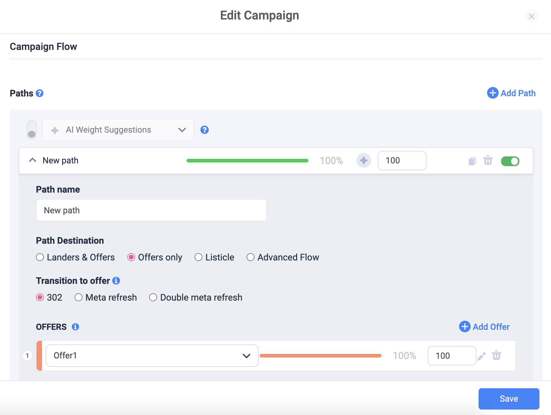 track your mondiad campaign on clickflare part 2