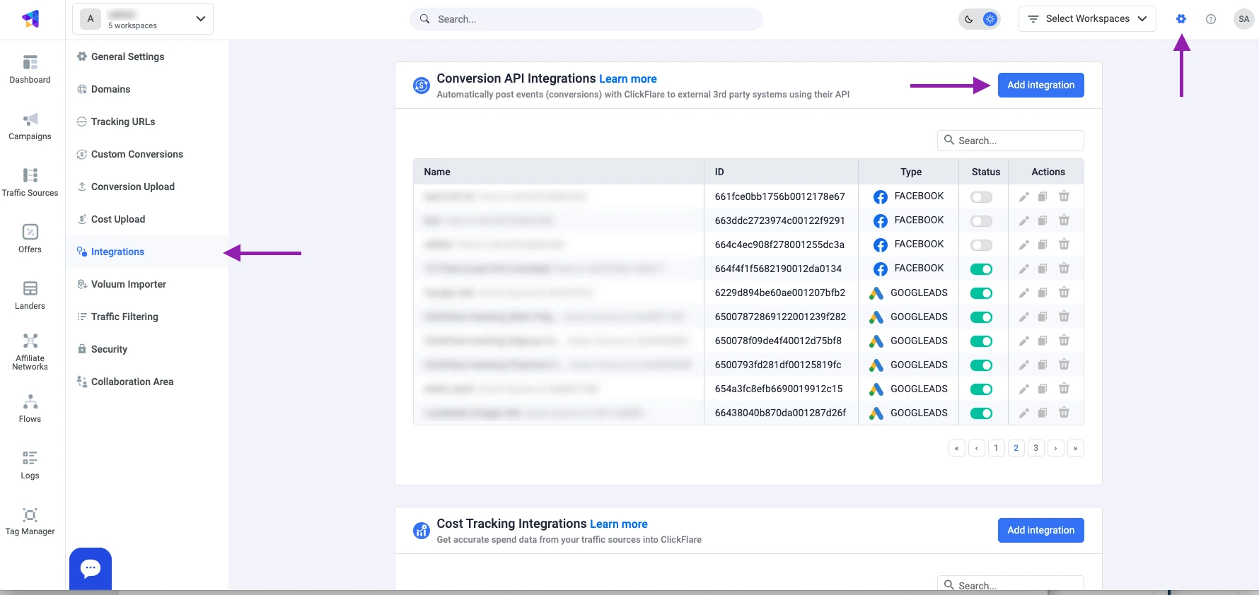 how to set up tiktok events api on clickflare