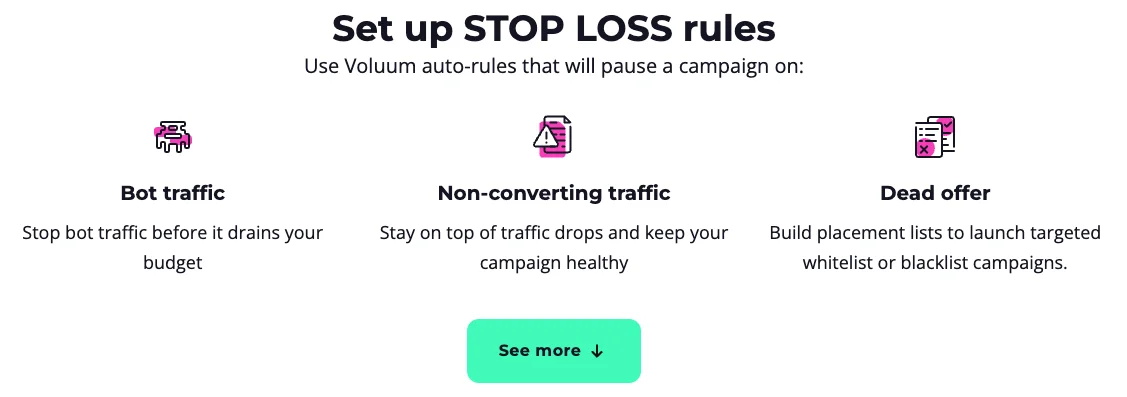 voluum pricing 2026 automizer features explained