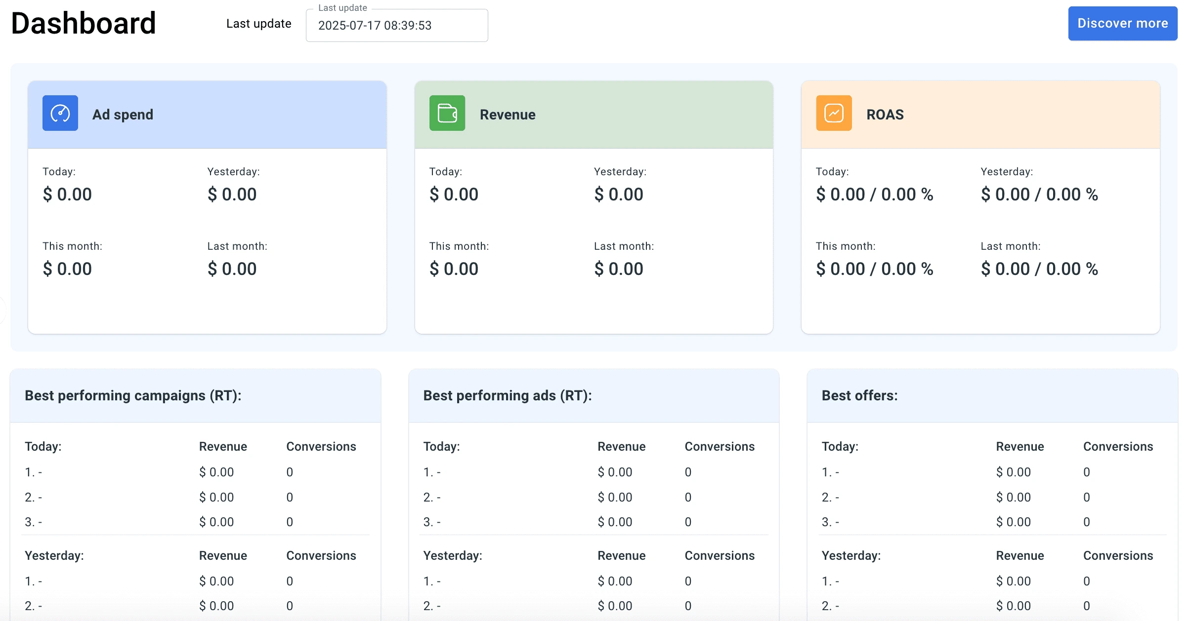voluum alternatives redtrack dashboard