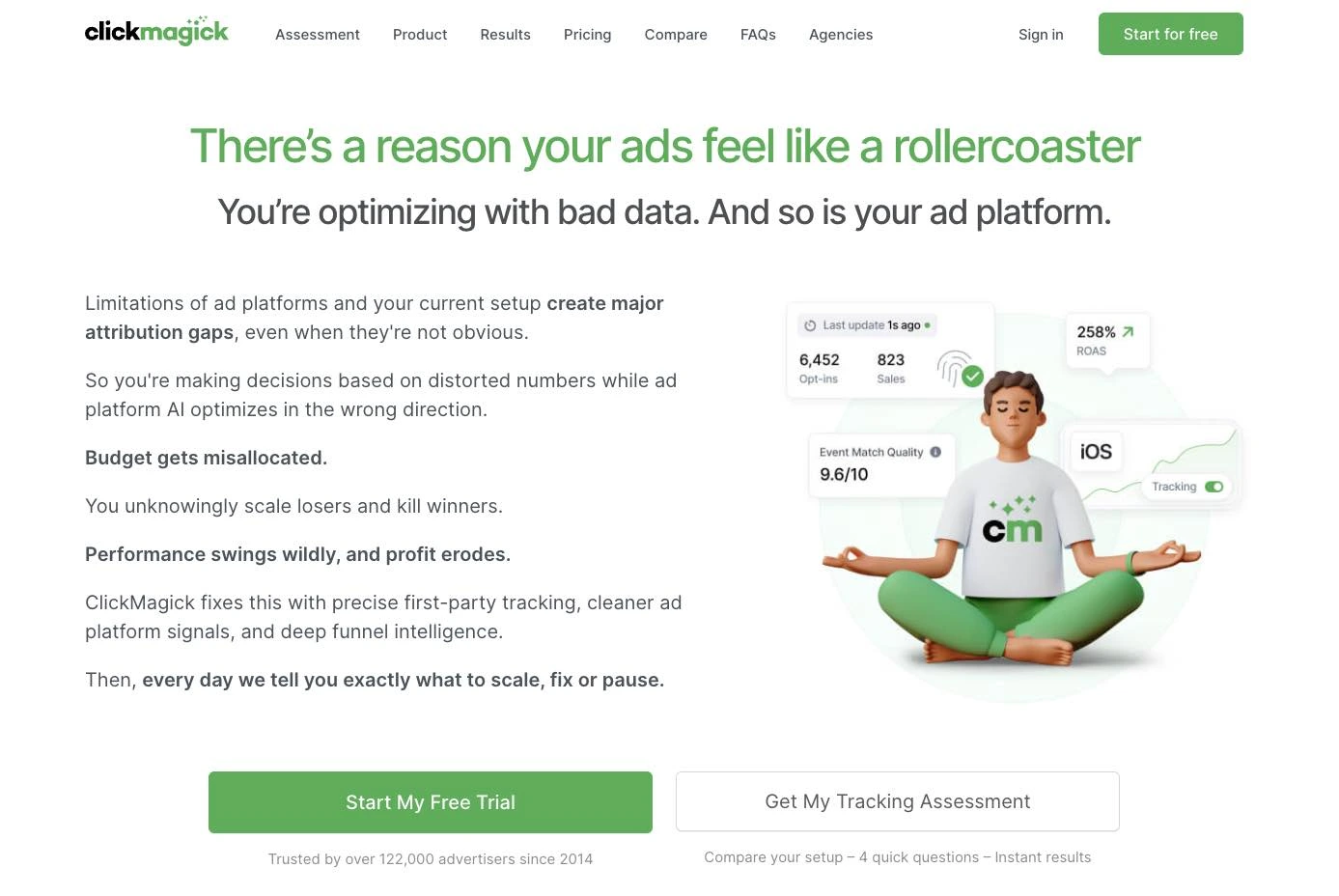 voluum alternative clickmagick homepage