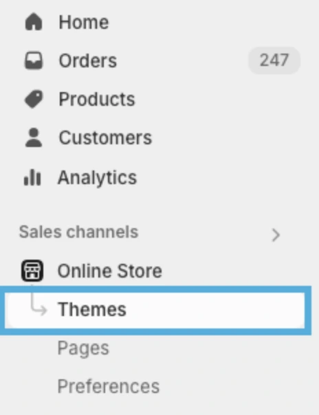 shopify conversion tracking step 1