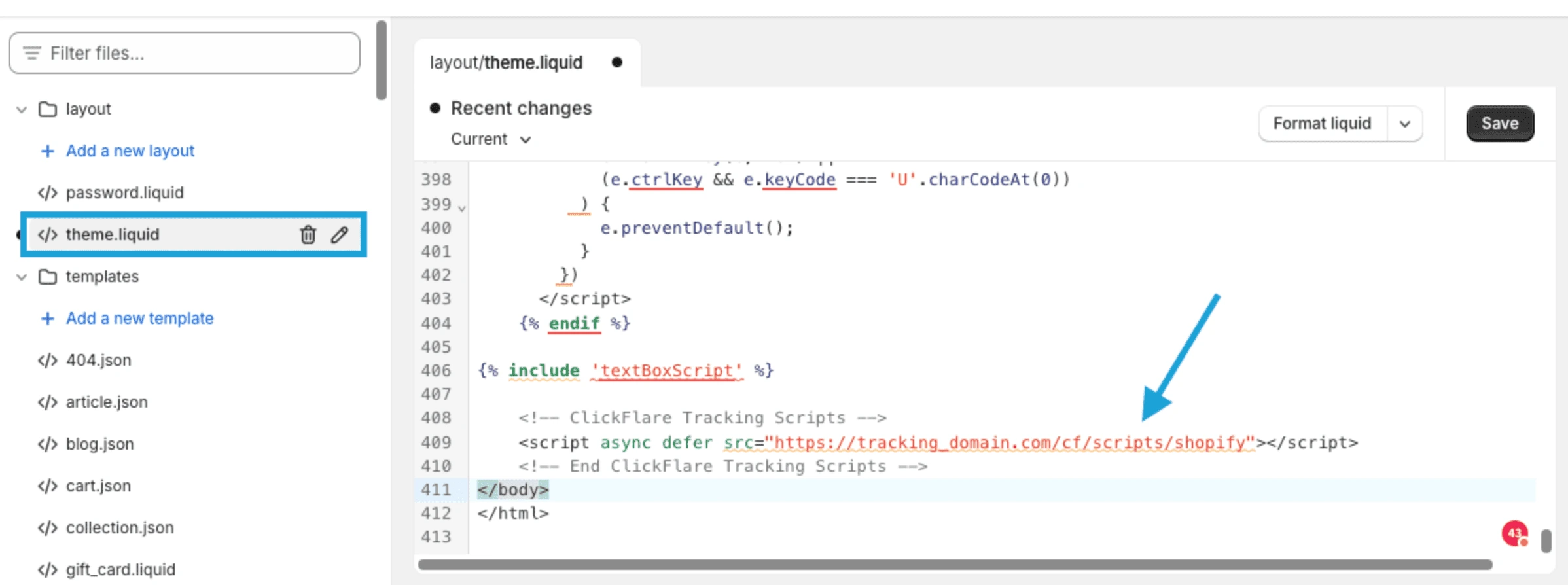 shopify conversion tracking step 3