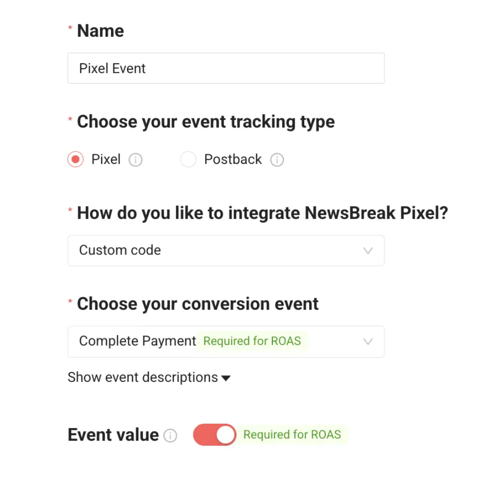 newsbreak advertising tips setting up newsbreak pixel