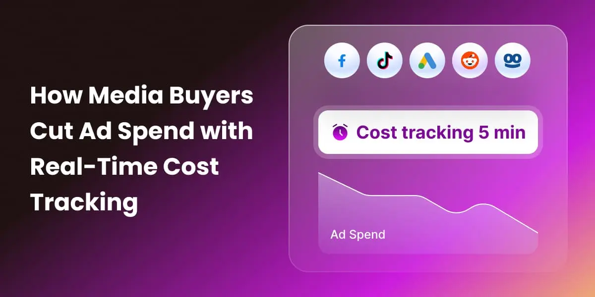 How Media Buyers Cut Ad Spend with Real-Time Cost Tracking