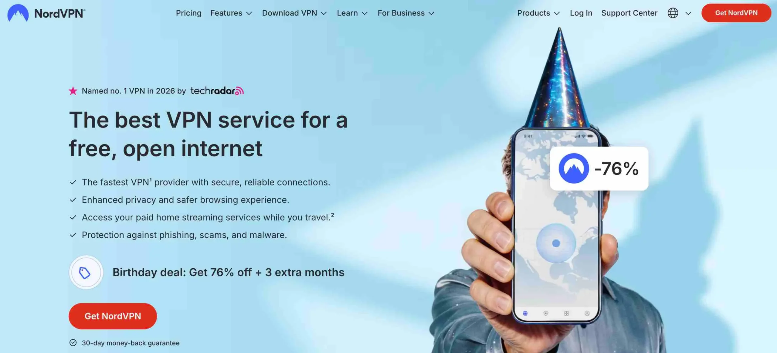 Best VPN for Affiliate Marketers: NordVPN