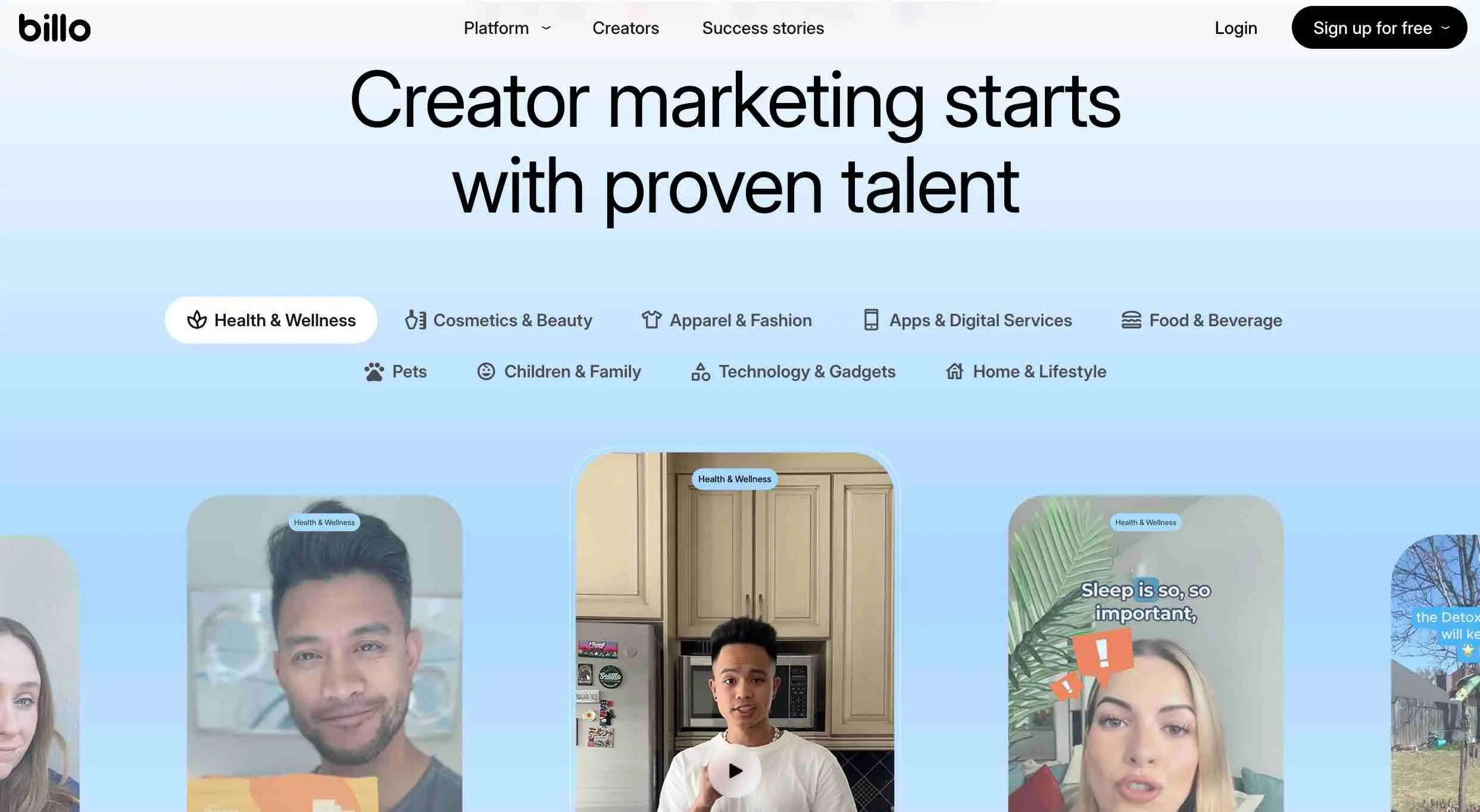 Best UGC Video Platform for Affiliate Marketing: Billo