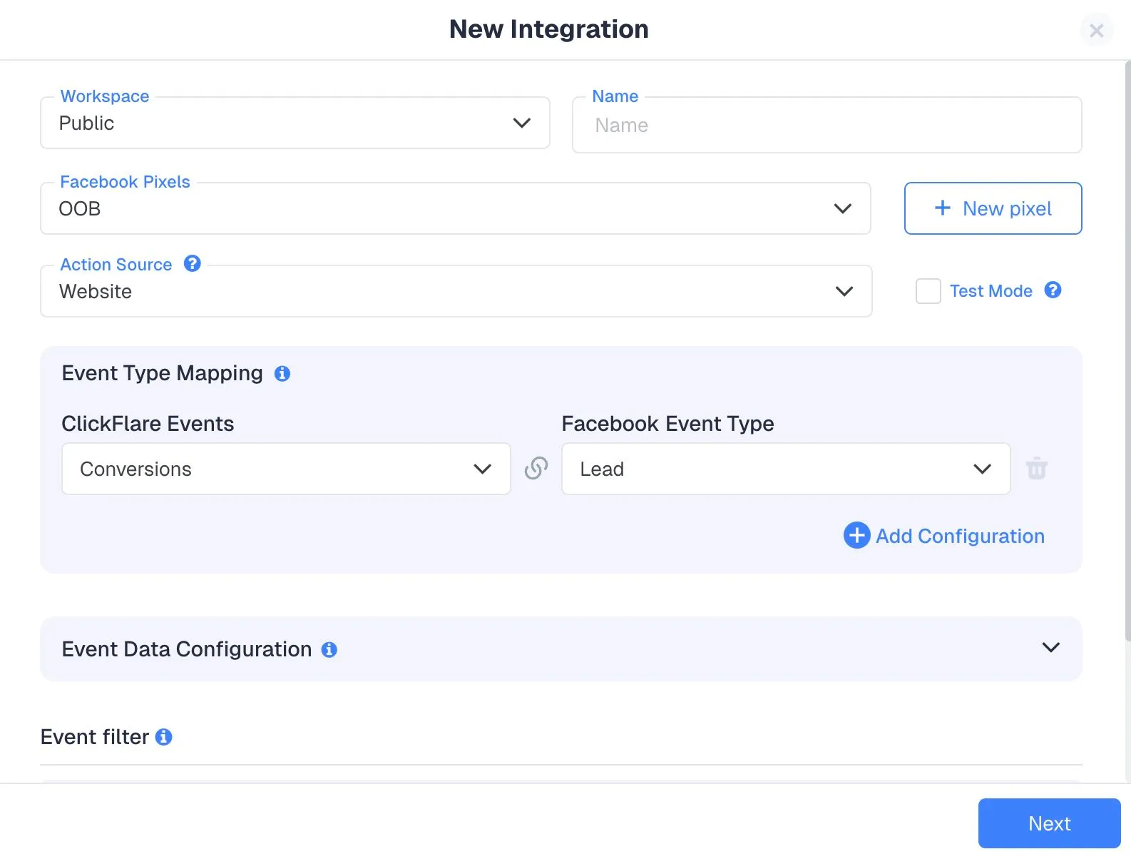 How to map your Marketcall events to send to Facebook, TikTok, Snapchat and more through ClickFlare