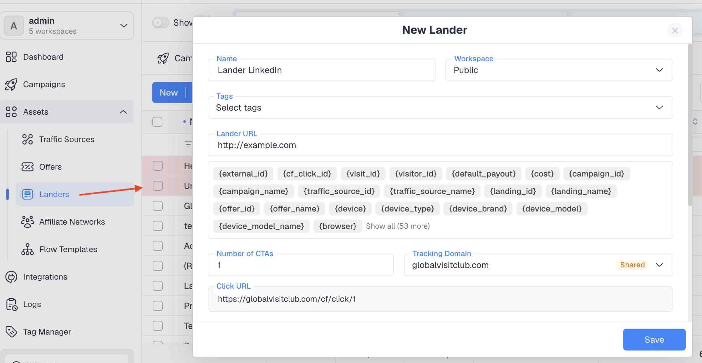 LinkedIn Ads Tracking Guide: Creating a Lander