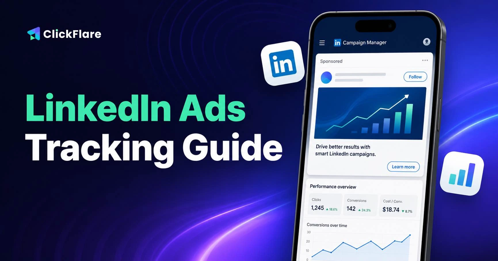 LinkedIn Ads Tracking Guide with ClickFlare