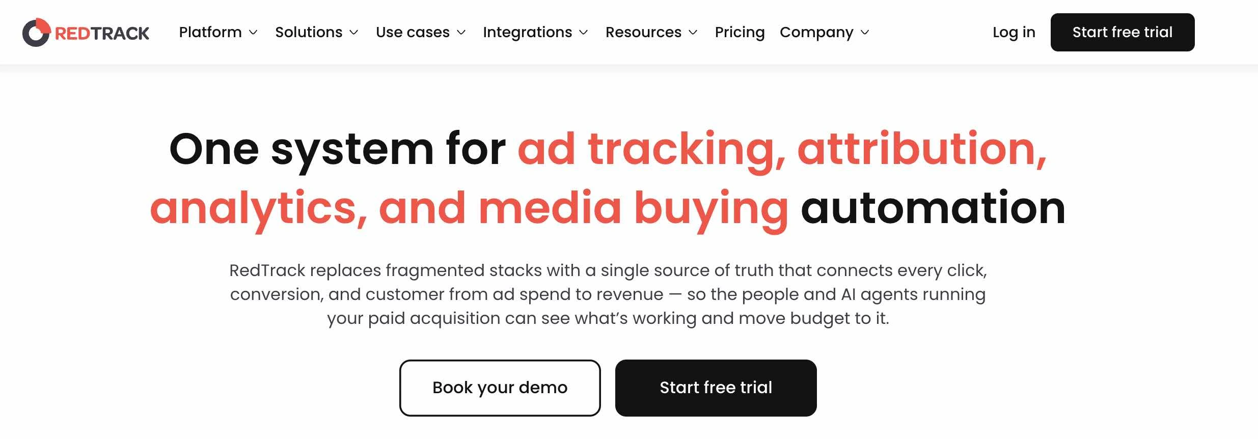 Best Ad Tracking Software: RedTrack