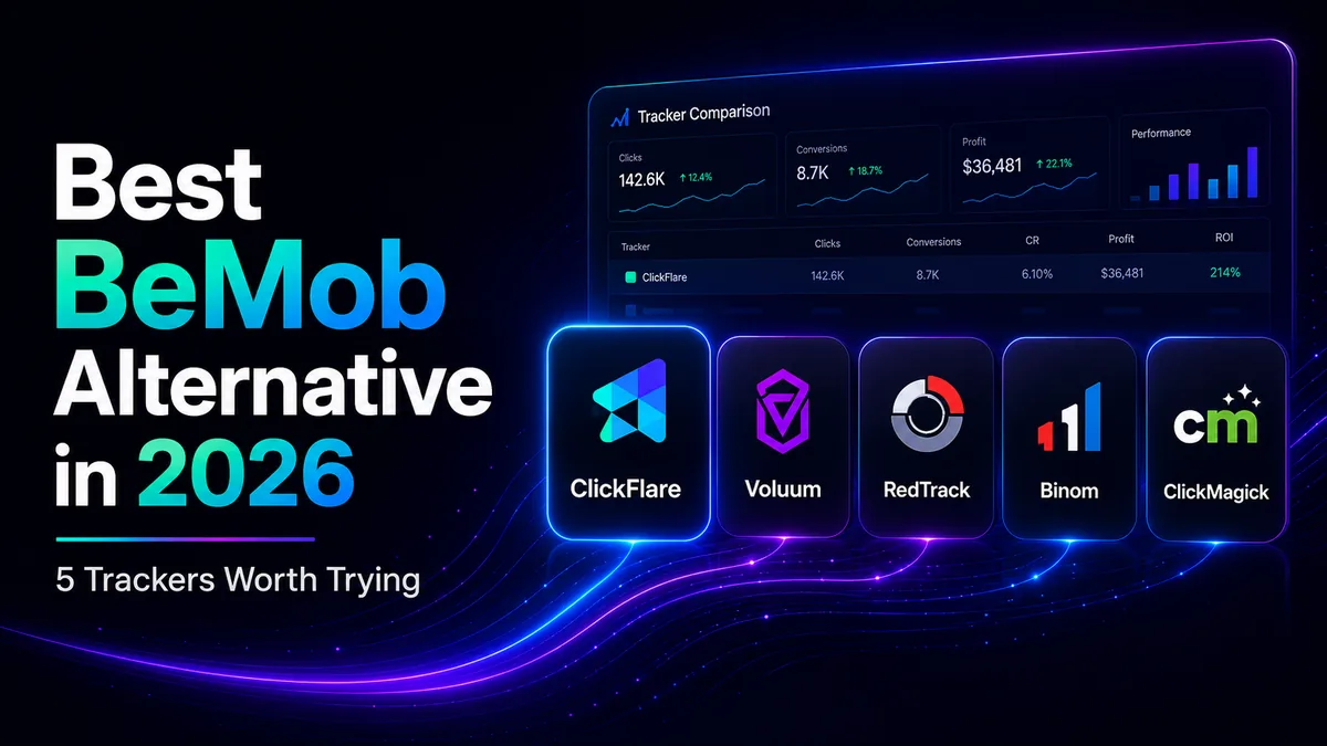 Comparison of the five best BeMob alternatives for ad tracking in 2026