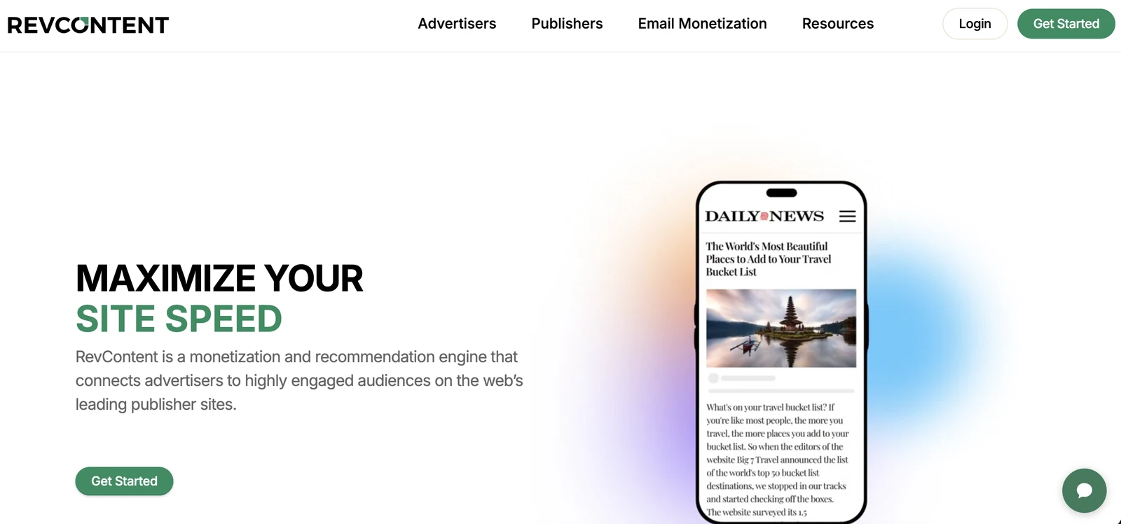 RevContent native advertising and content recommendation platform