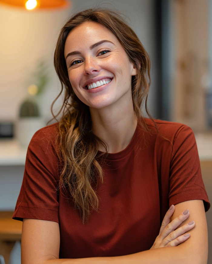 happy dentist client