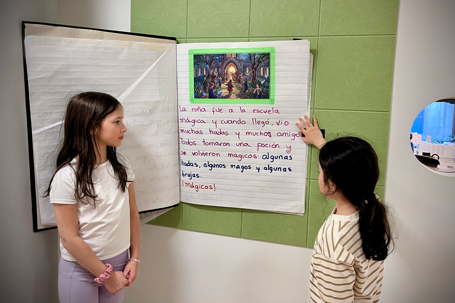 Grade 2 Spanish Presentation - Pine Street School - Language Immersion Program