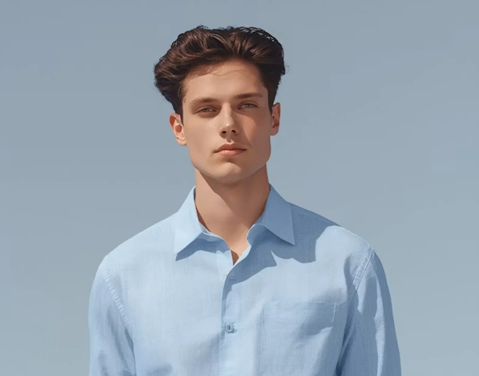 Andric Fuel, head of people and talent, photographed against a light studio background