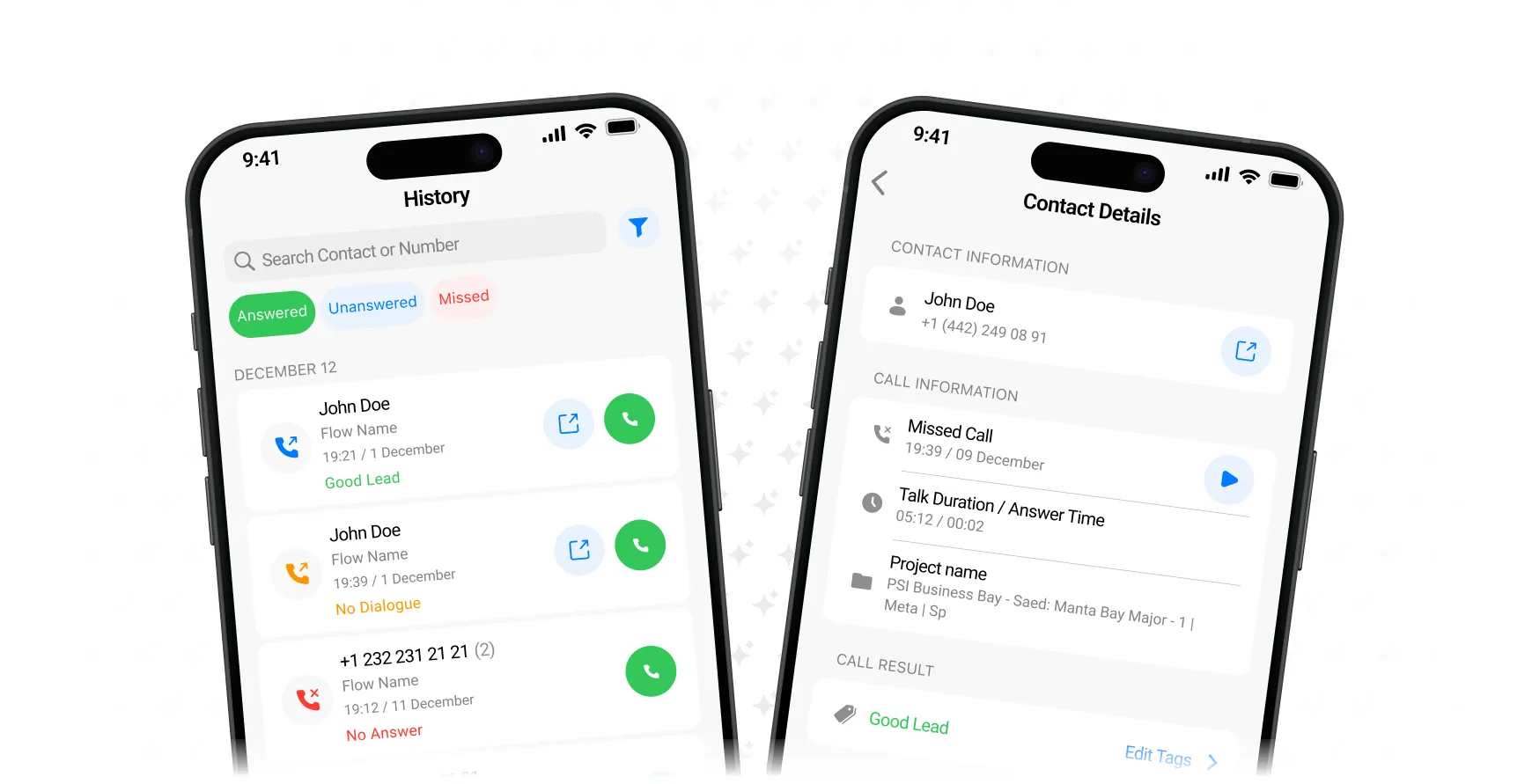 Brightcall mobile dialer app