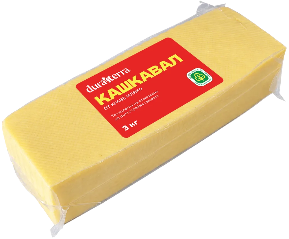 Kashkaval Yellow Cheese Dura Terra