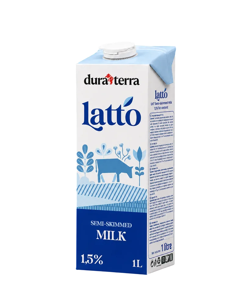 UHT Milk 1.5% Dura Terra