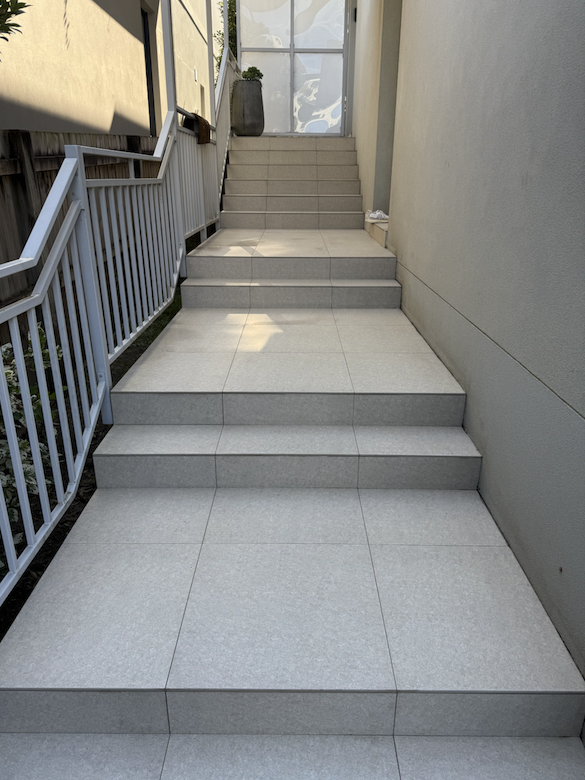 After tile grout clean