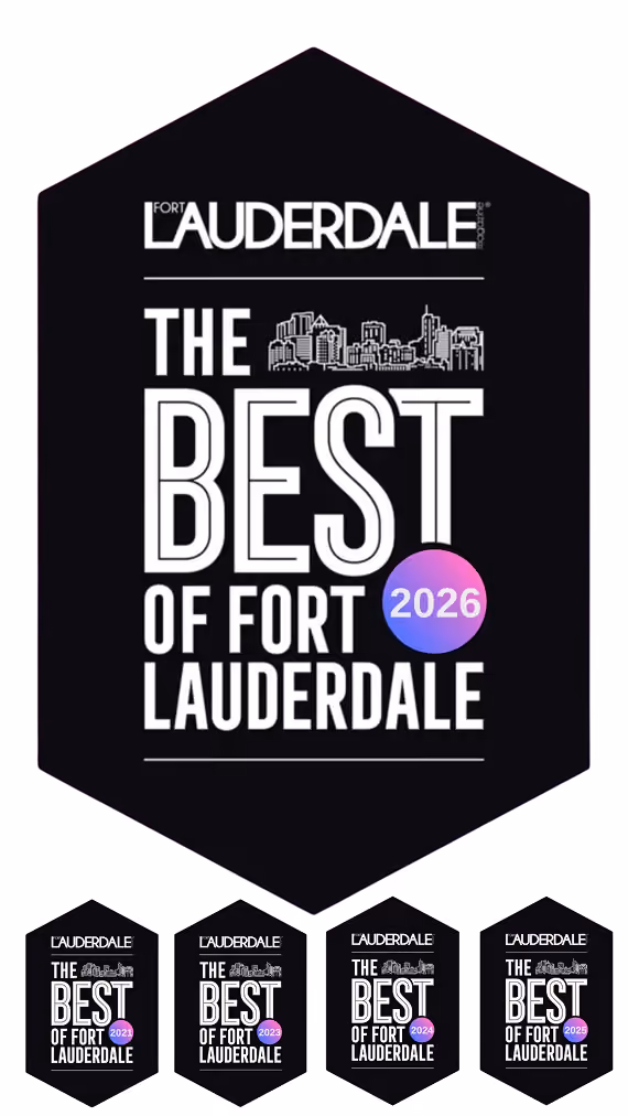 Fort Lauderdale's Best Orthodontist 2026 award, Freeman Orthodontics