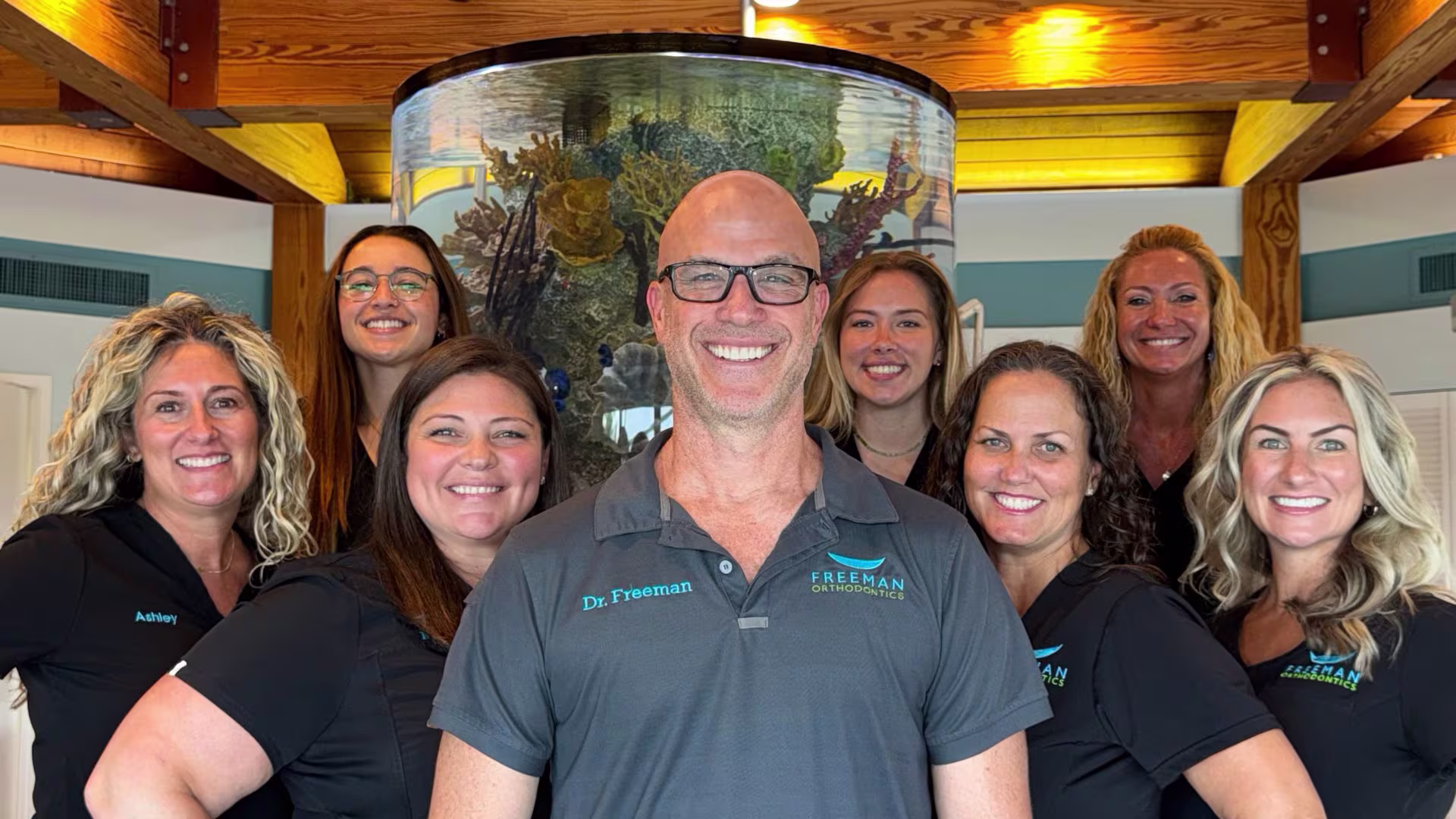 Freeman Orthodontics team at their Fort Lauderdale office