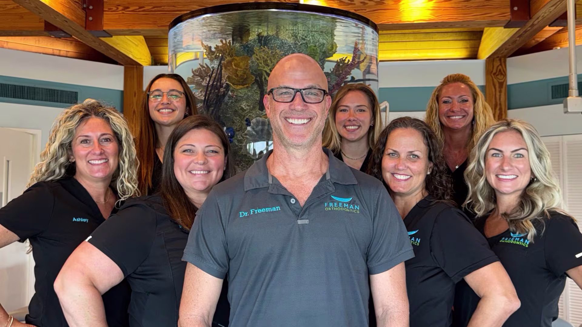 The Freeman Orthodontics team